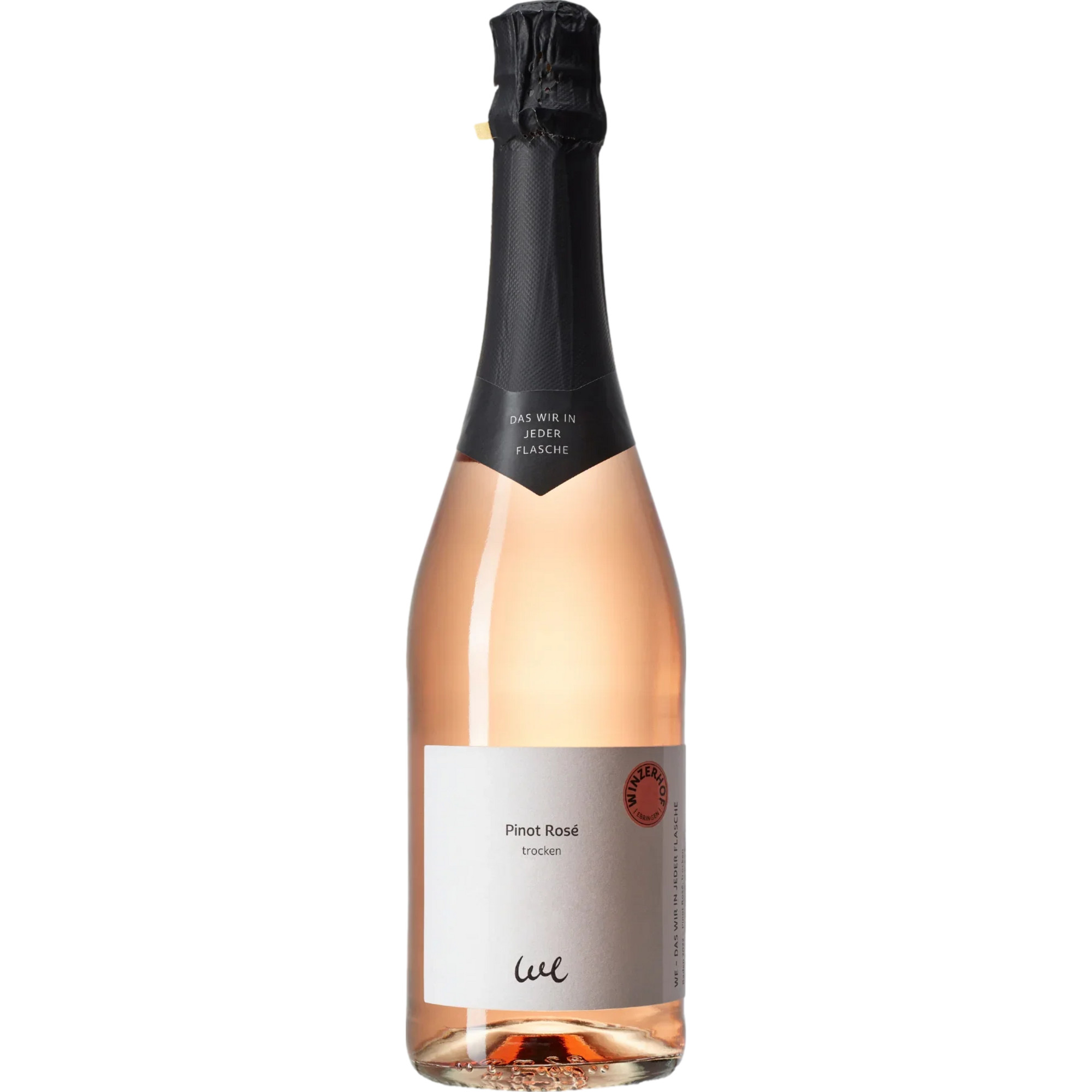 Winzerhof Ebringen Pinot Rosé Sekt, Trocken, Baden, Baden, 2024, Schaumwein