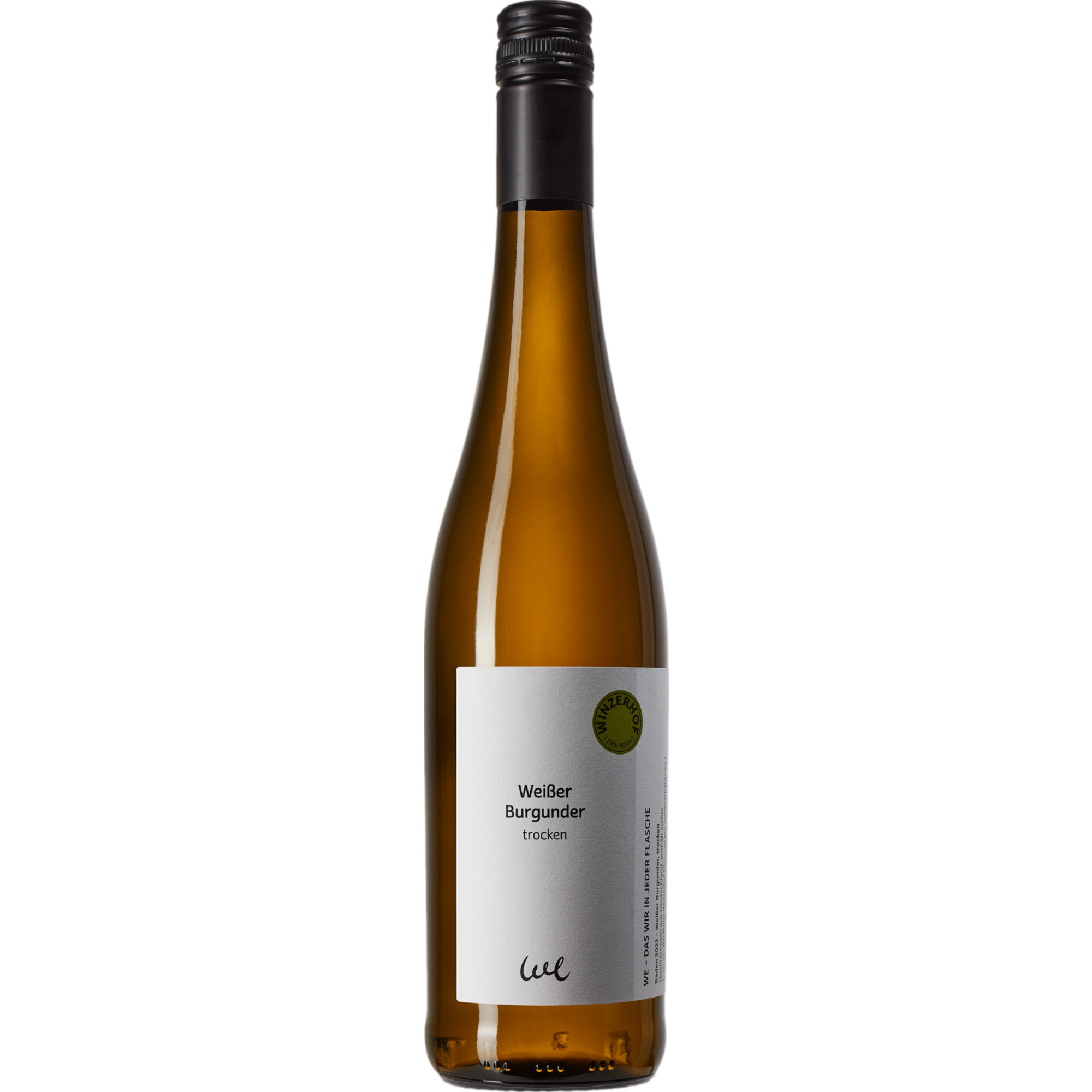 Winzerhof Ebringen Weißer Burgunder, Trocken, Baden, Baden, 2023, Weißwein