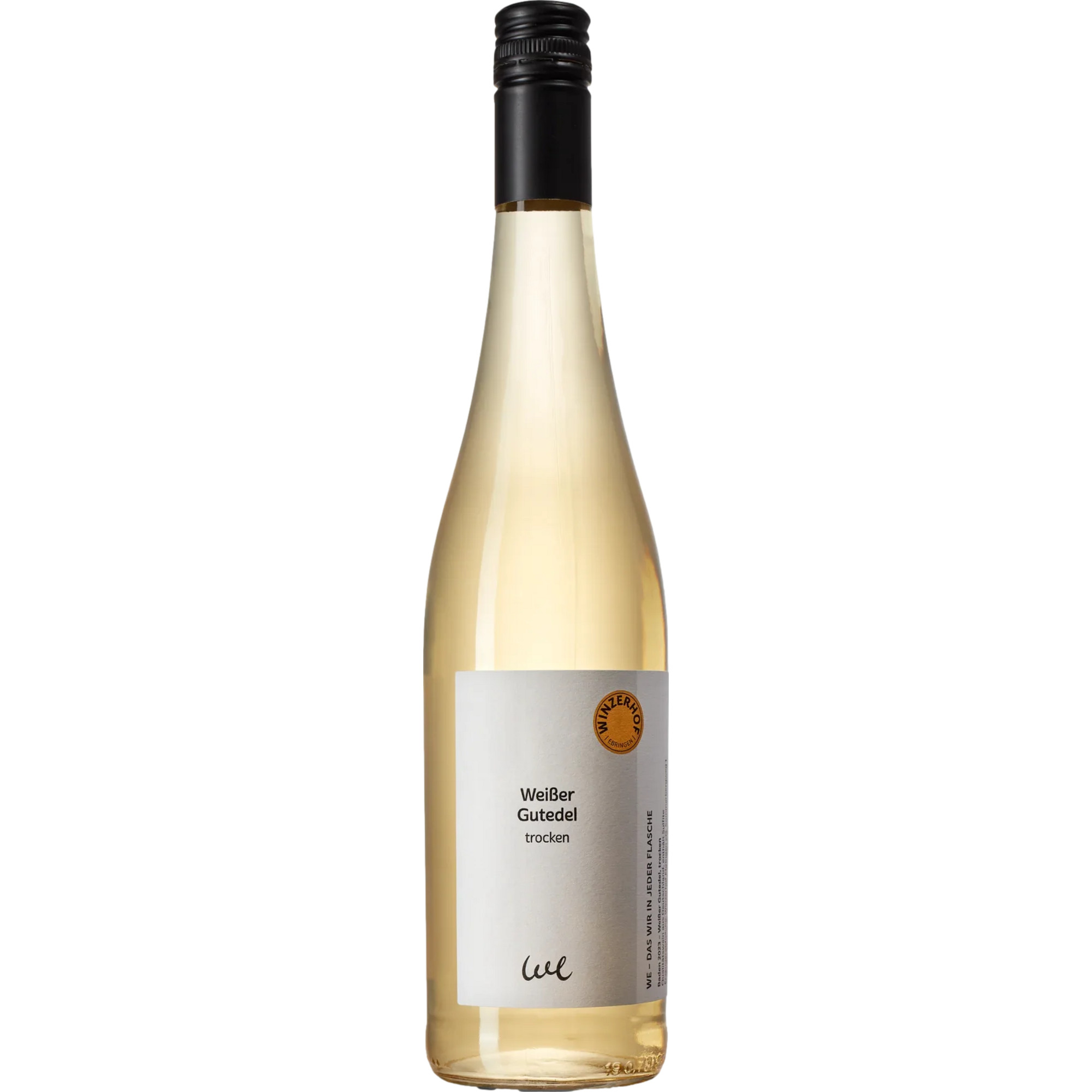 Winzerhof Ebringen Weißer Gutedel, Trocken, Baden, Baden, 2023, Weißwein