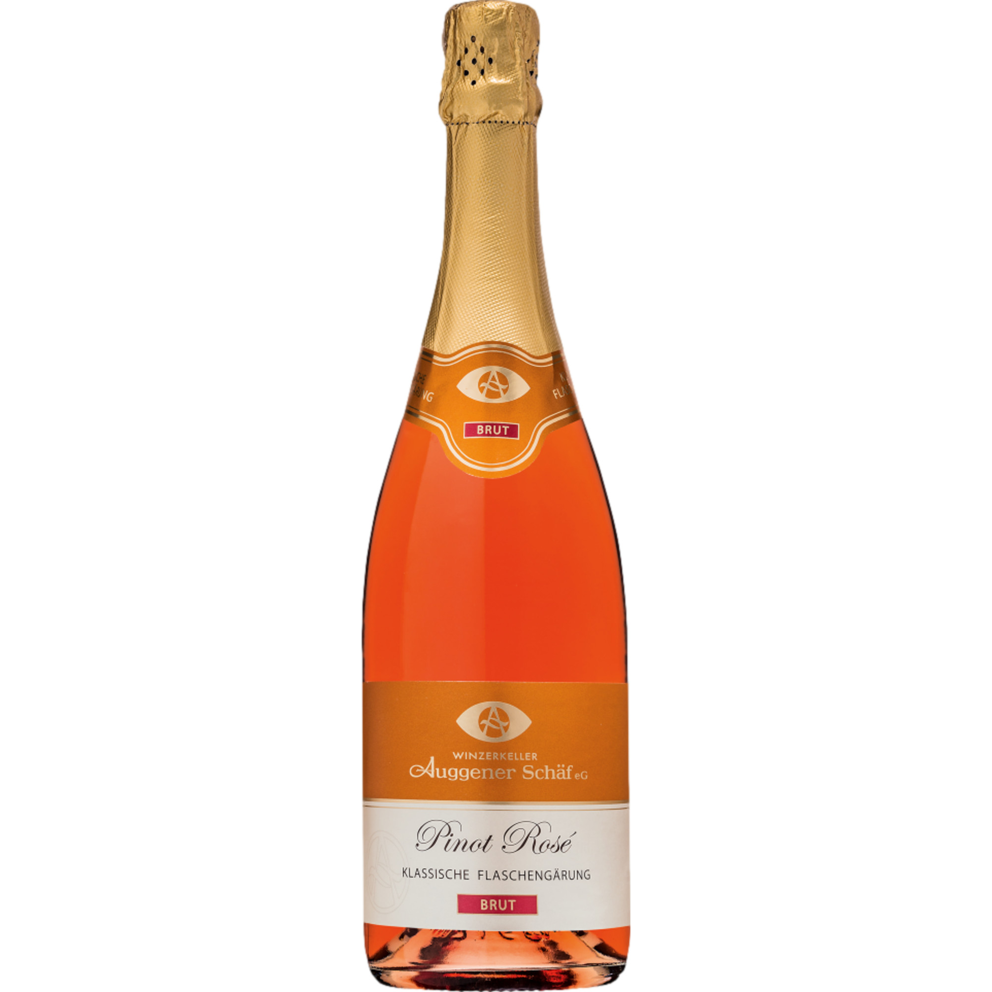 Winzerkeller Auggener Schäf Rosé Sekt, Brut, Baden, Baden, 2022, Schaumwein