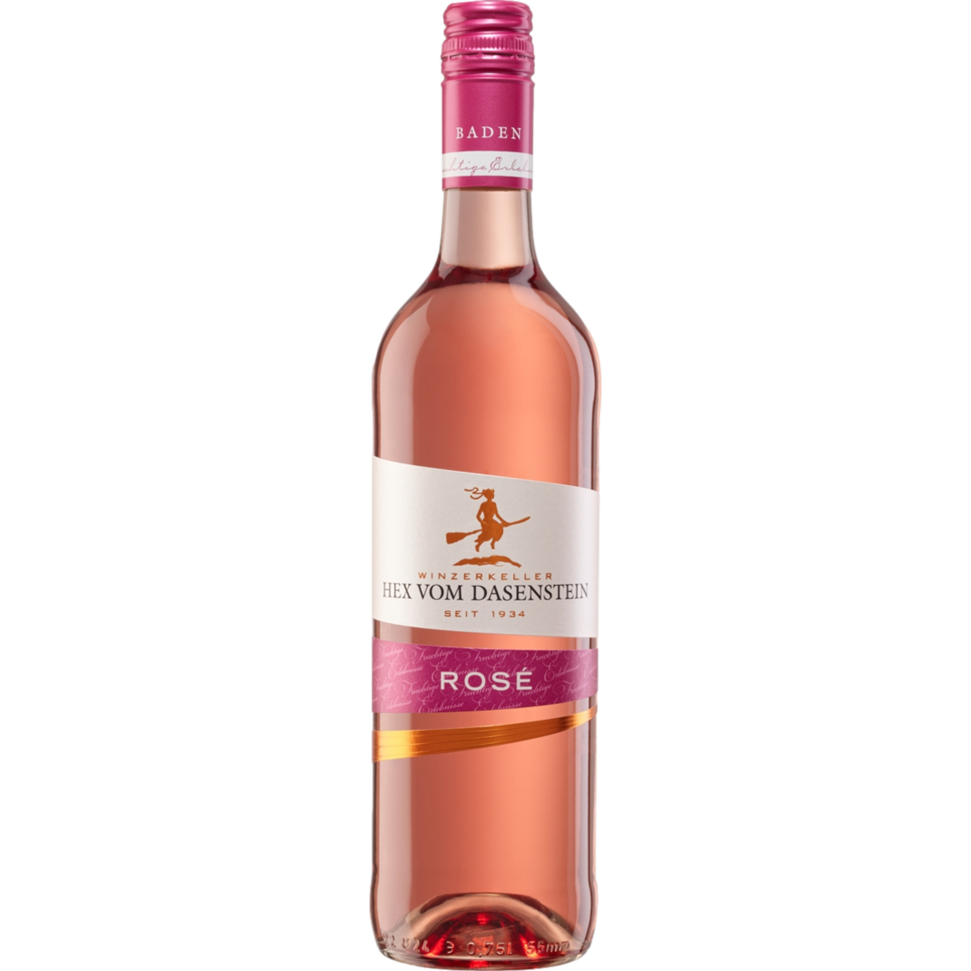 Winzerkeller Hex vom Dasenstein Rosé QbA, Feinherb, Baden, Baden, 2025, Roséwein