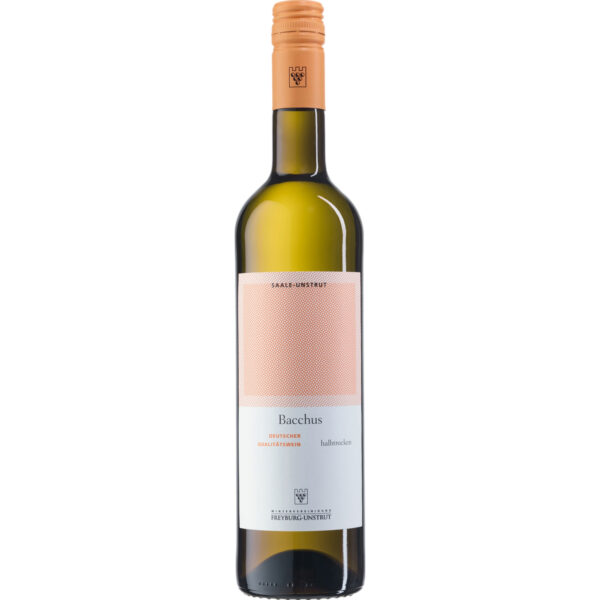 Winzervereinigung Freyburg Bacchus, Halbtrocken, Saale-Unstrut, Saale-Unstrut, 2025, Weißwein