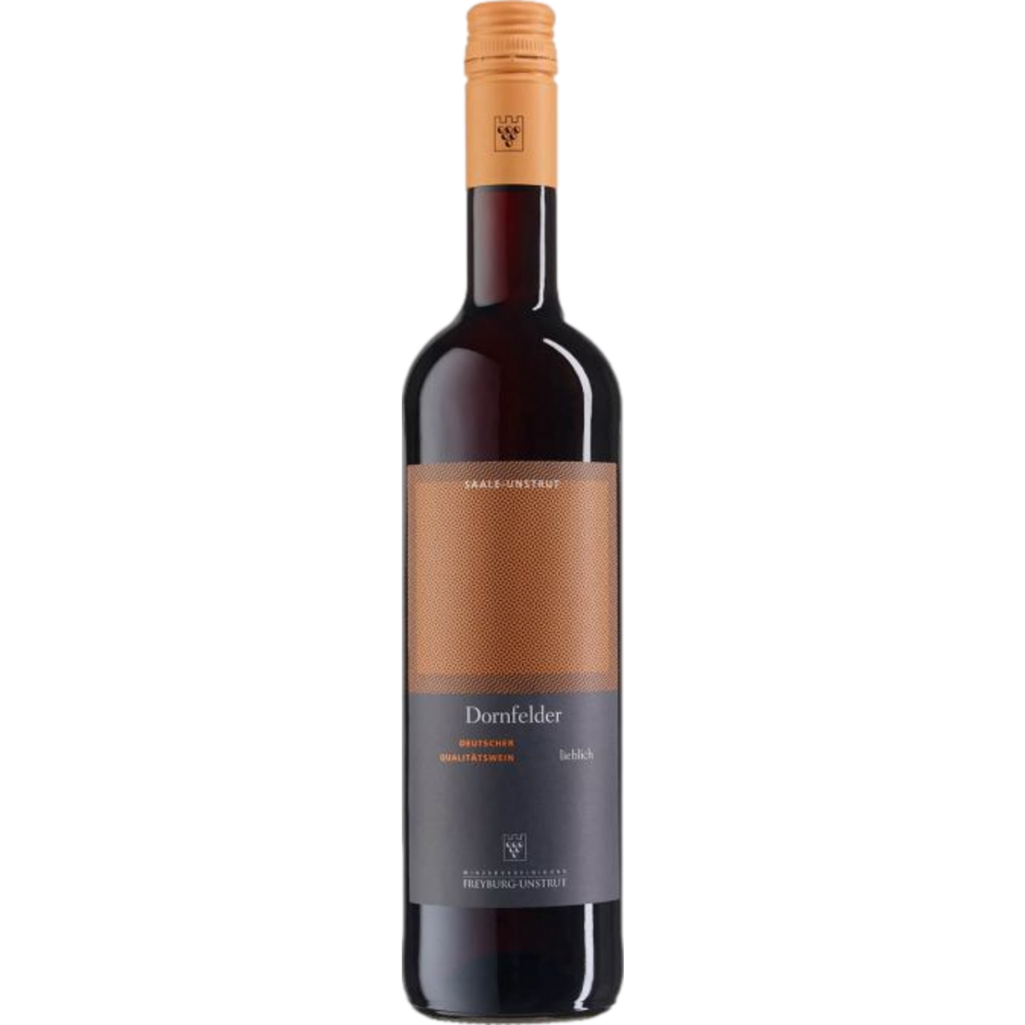 Winzervereinigung Freyburg Dornfelder, Lieblich, Saale-Unstrut, Saale-Unstrut, 2023, Rotwein