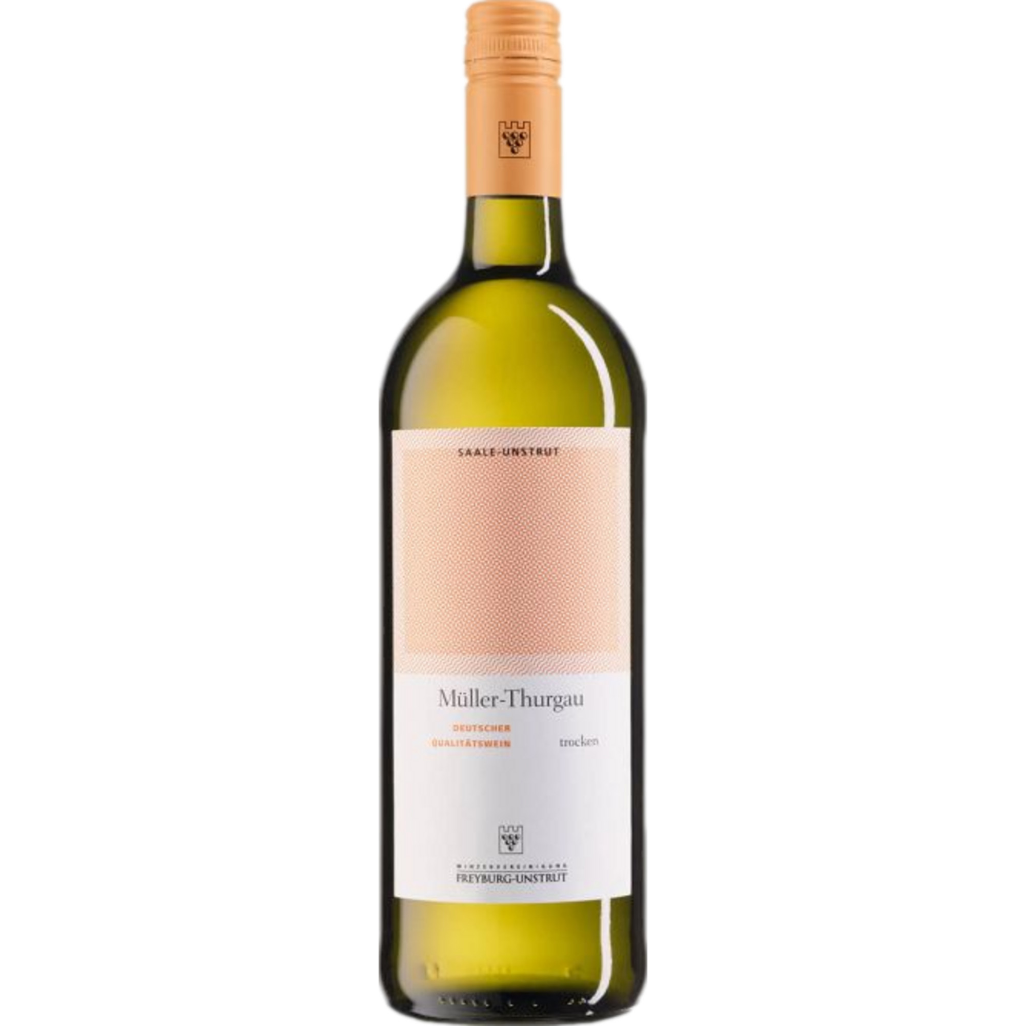 Winzervereinigung Freyburg Müller-Thurgau, Trocken, Saale-Unstrut, 1 L, Saale-Unstrut, 2025, Weißwein
