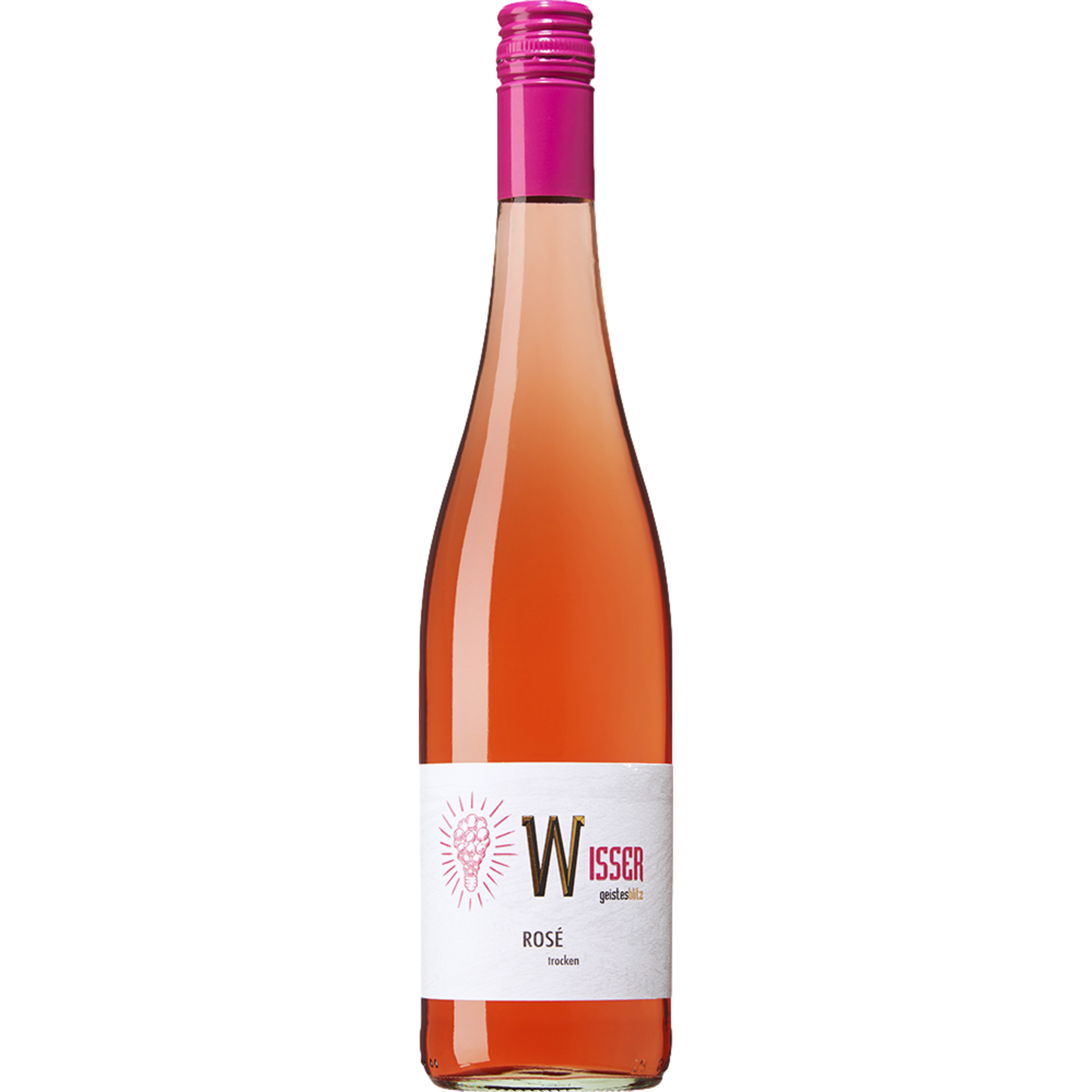 Wisser Rosé Geistesblitz, Trocken, Pfalz, Pfalz, 2024, Roséwein