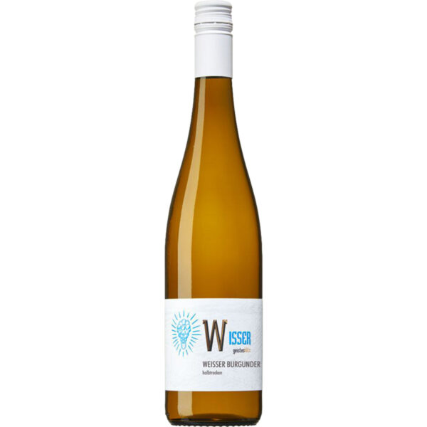 Wisser Weißer Burgunder Geistesblitz, Halbtrocken, Pfalz, Pfalz, 2023, Weißwein