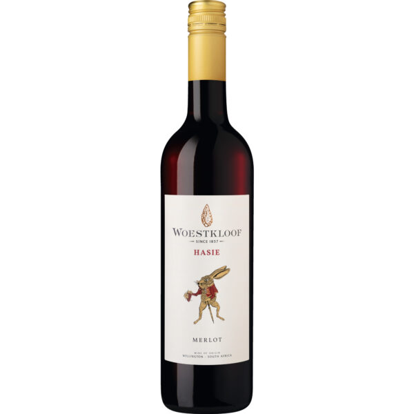Woestkloof Hasie Merlot, WO Wellington, Western Cape, 2023, Rotwein