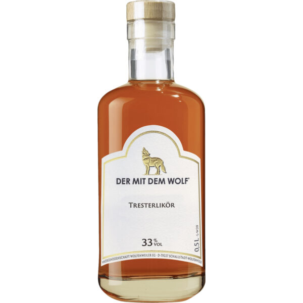Wolfenweiler Tresterlikör, Deutschland, 0,5 L, 33% Vol., Baden, Spirituosen