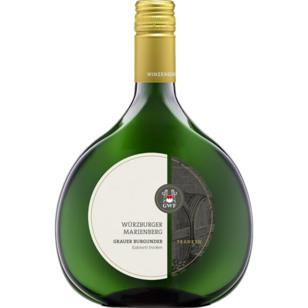 Würzburger Marienberg Grauer Burgunder Kabinett, Trocken, Franken, Franken, 2024, Weißwein