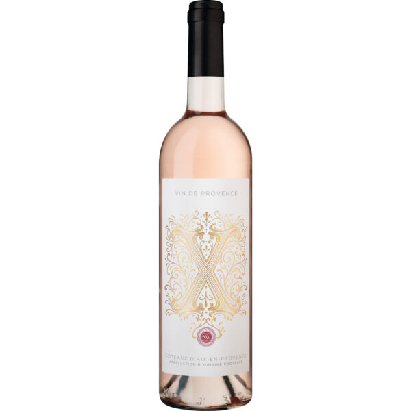 X Wines Rosé, Coteaux d'Aix-en-Provence AOP, Provence, 2025, Roséwein
