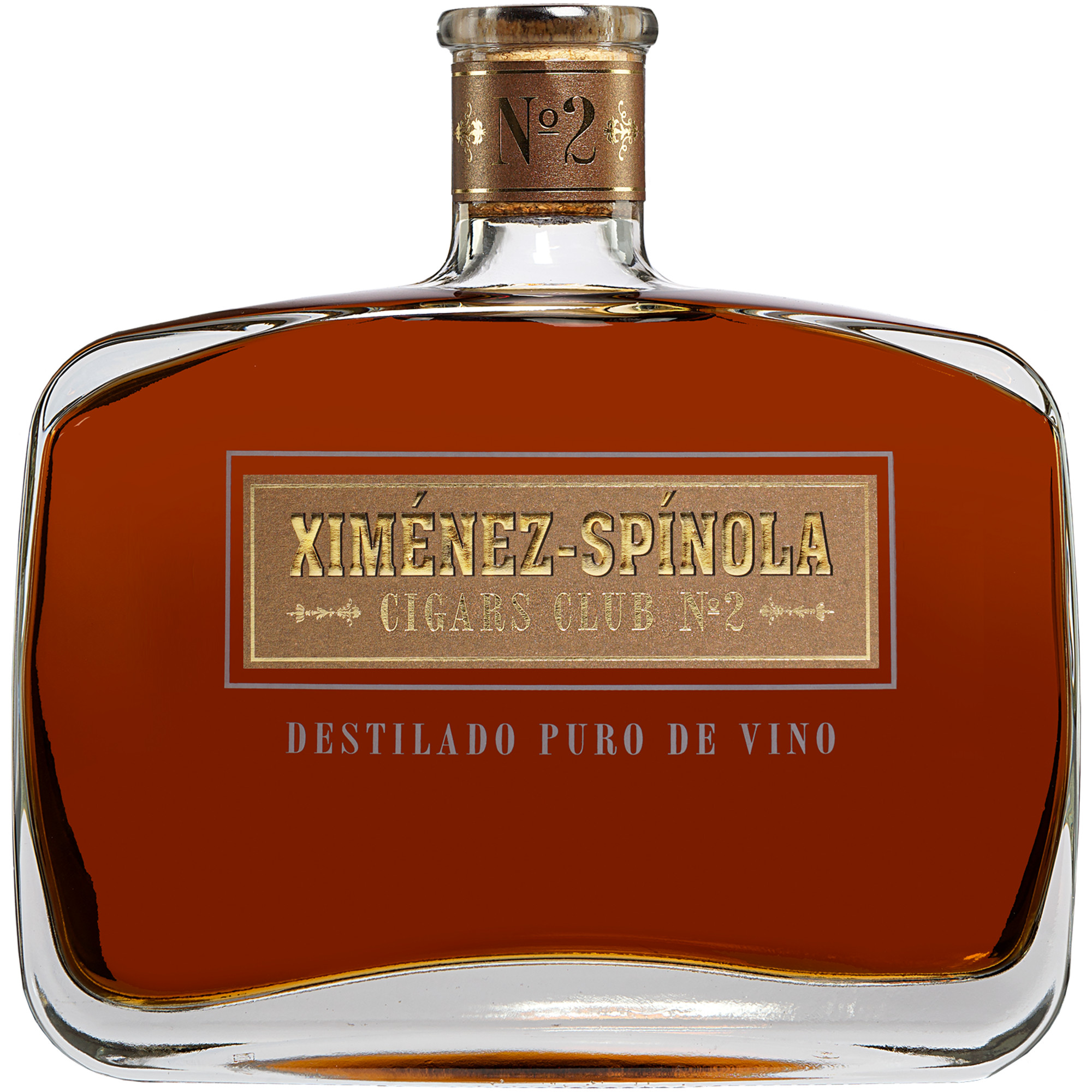Ximénez-Spínola Brandy Cigars Club No. 2 0.7L 45.2% Vol. Brandy aus Spanien