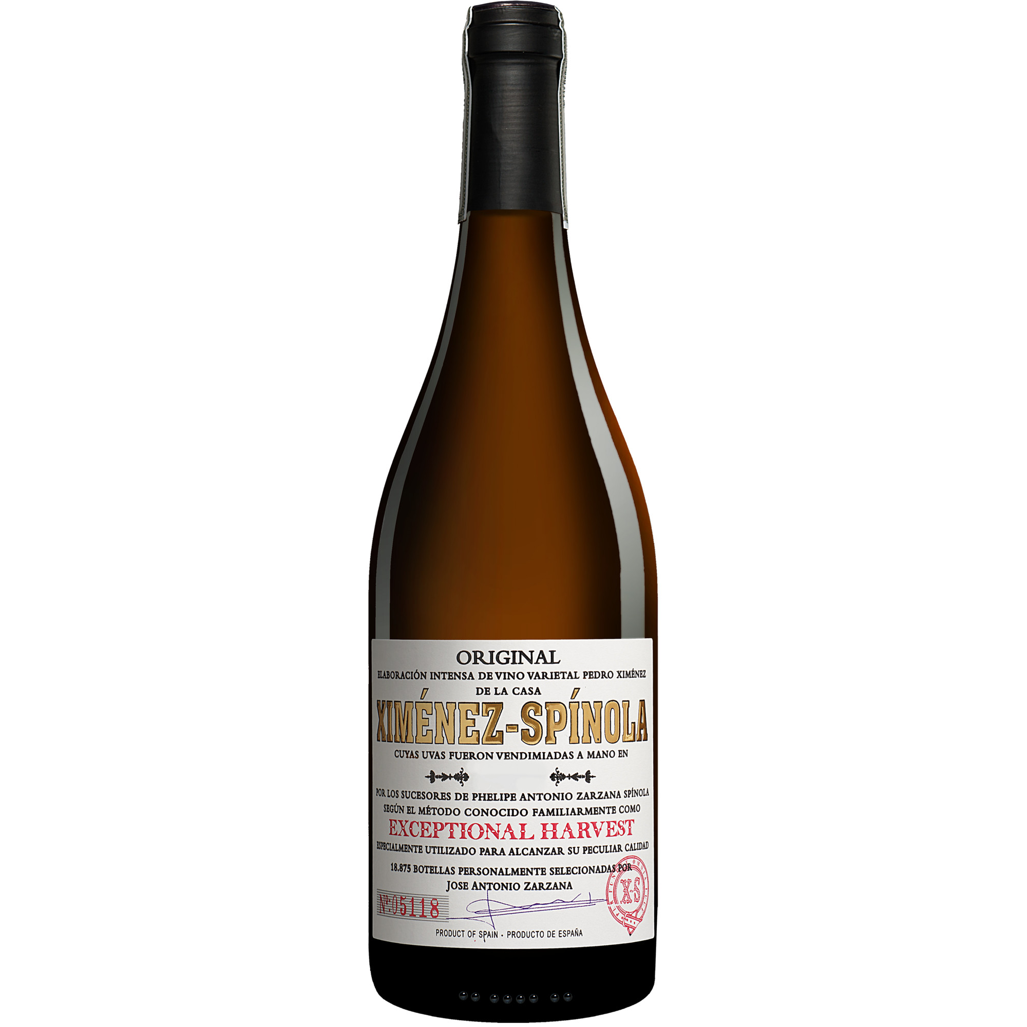 Ximénez Spínola »Exceptional Harvest Pedro Ximénez« 2025 0.75L 12.5% Vol. Weißwein Süß aus Spanien