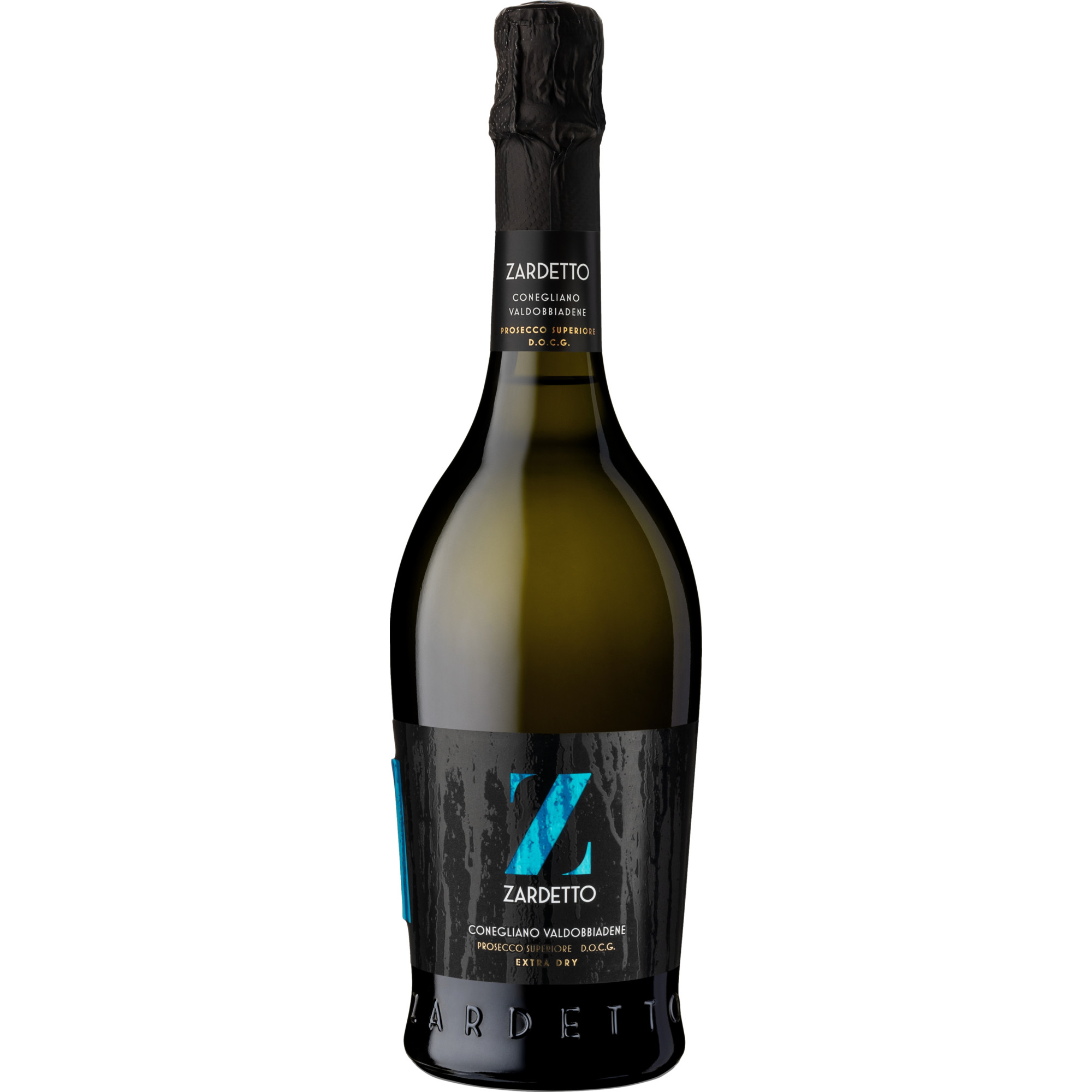 Zardetto Prosecco Spumante, Extra Dry, Valdobbiadene Prosecco Superiore DOCG, Venetien, Schaumwein