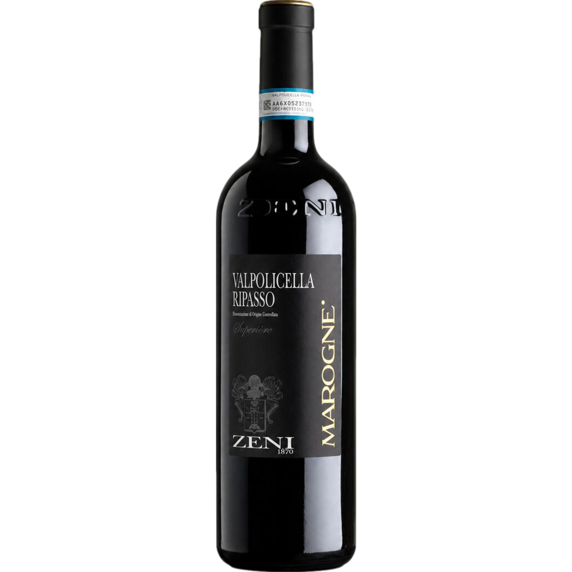 Zeni Marogne Superiore, Valpolicella Ripasso DOC, Venetien, 2023, Rotwein