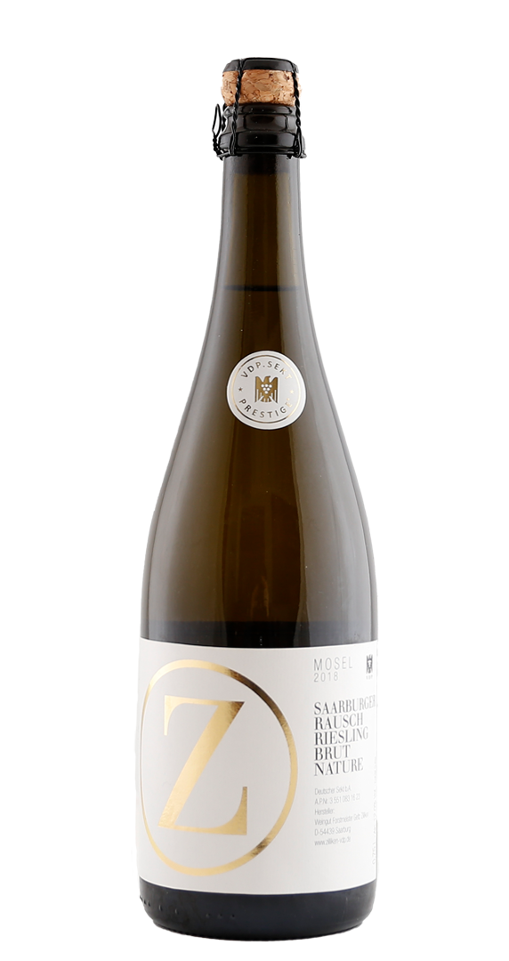 Zilliken Saarburg Rausch Riesling Sekt Brut Nature 2018