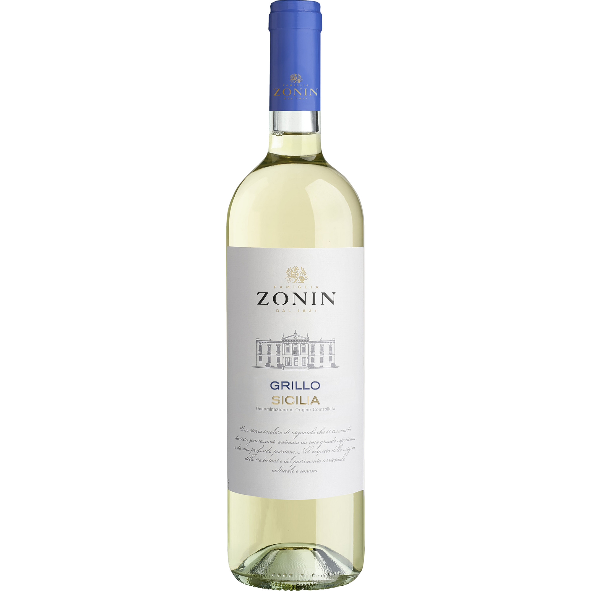 Zonin Classici Grillo, Sicilia DOC, Sizilien, 2025, Weißwein