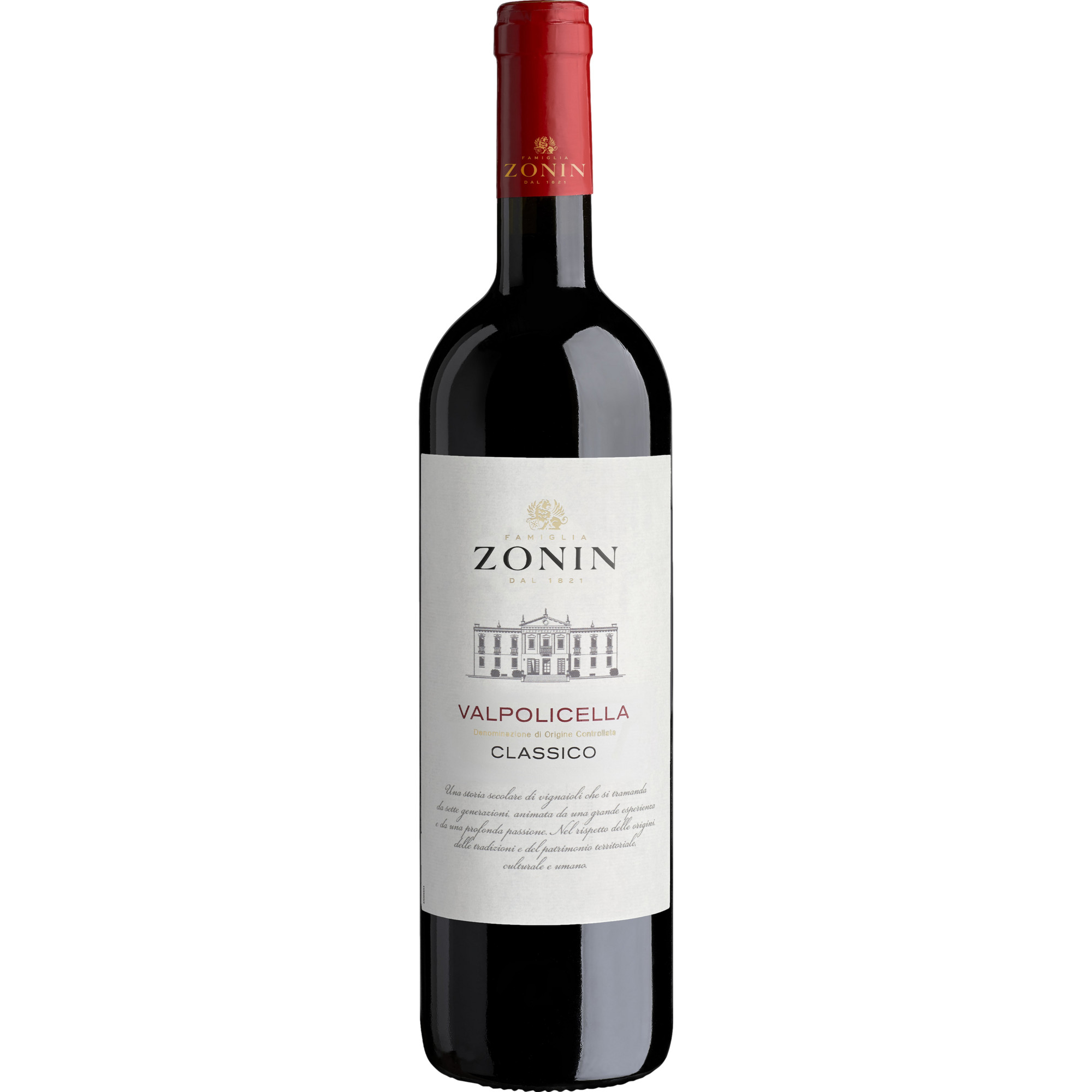 Zonin Classici Valpolicella Classico, Valpolicella DOC, Venetien, 2024, Rotwein