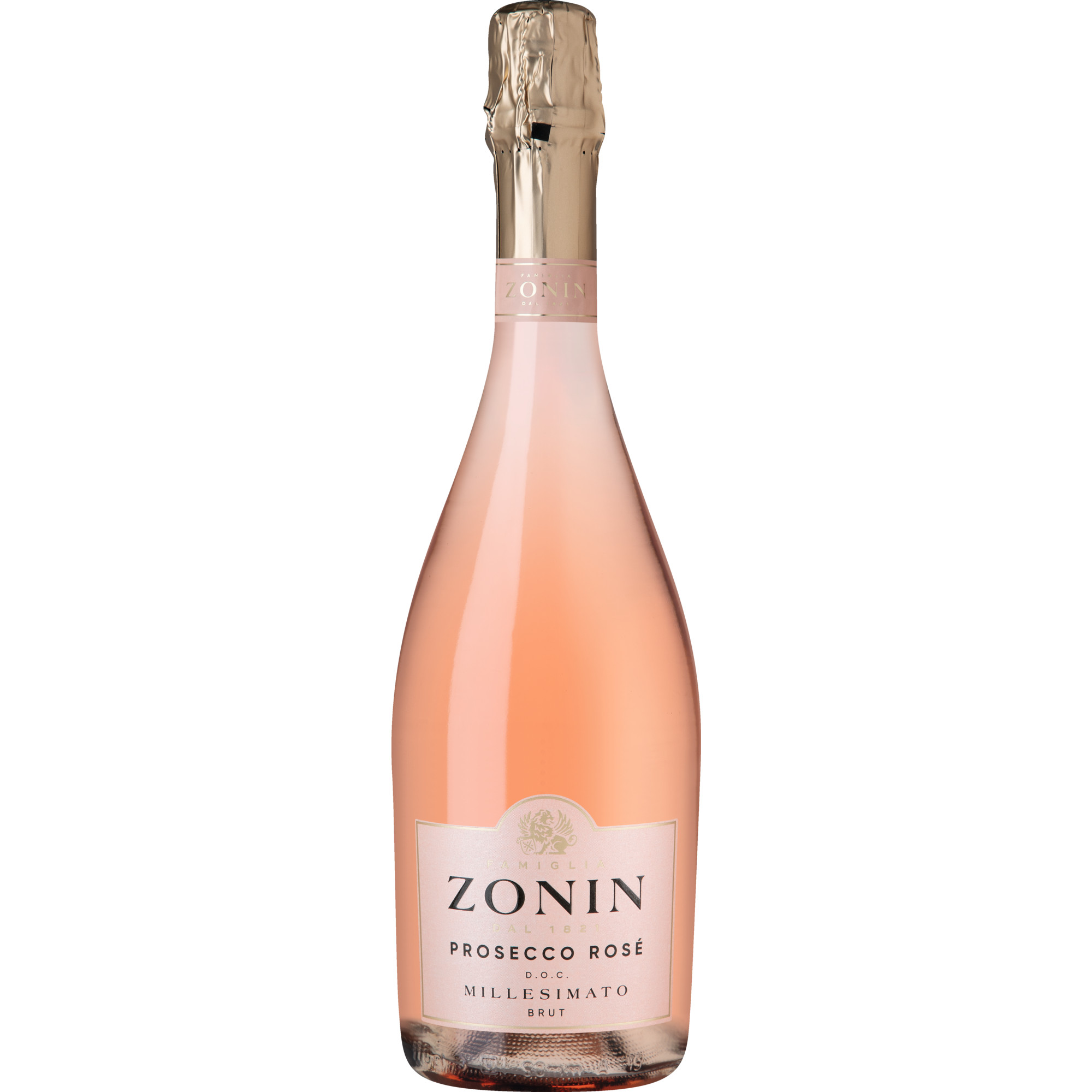 Zonin Prosecco Spumante Rosé Millesimato, Prosecco DOC, Venetien, 2024, Schaumwein