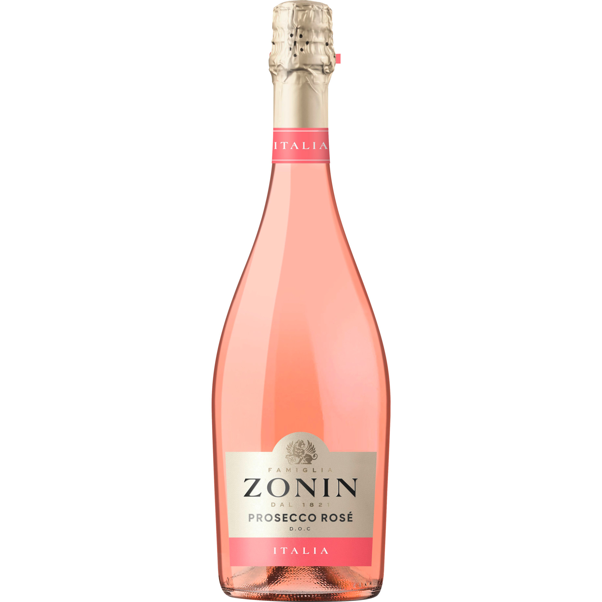 Zonin Prosecco Spumante Rosé, Prosecco DOC, Venetien, 2025, Schaumwein