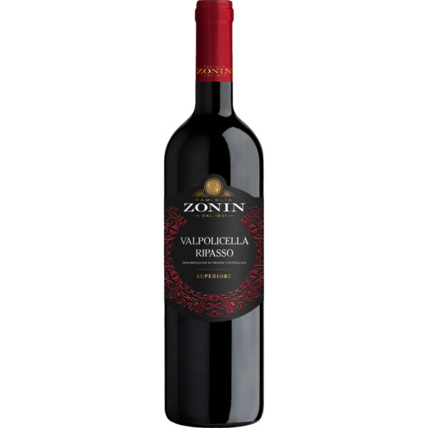 Zonin Ripasso Valpolicella Superiore, Valpolicella Ripasso DOC Superiore, Venetien, 2022, Rotwein