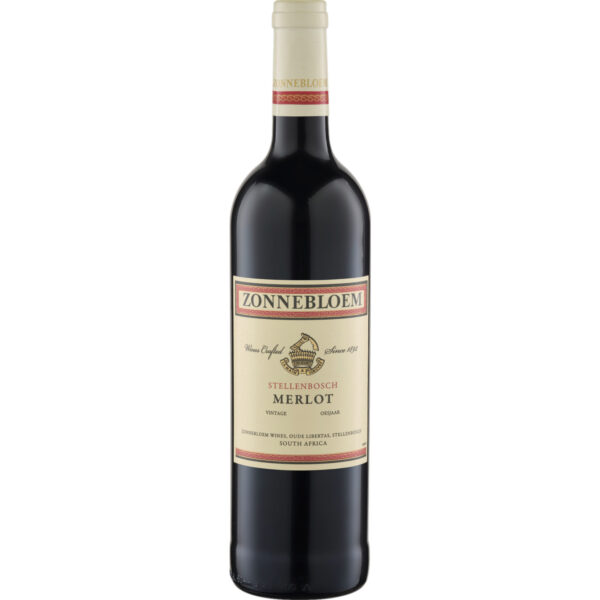 Zonnebloem Merlot, WO Stellenbosch, Western Cape, 2022, Rotwein