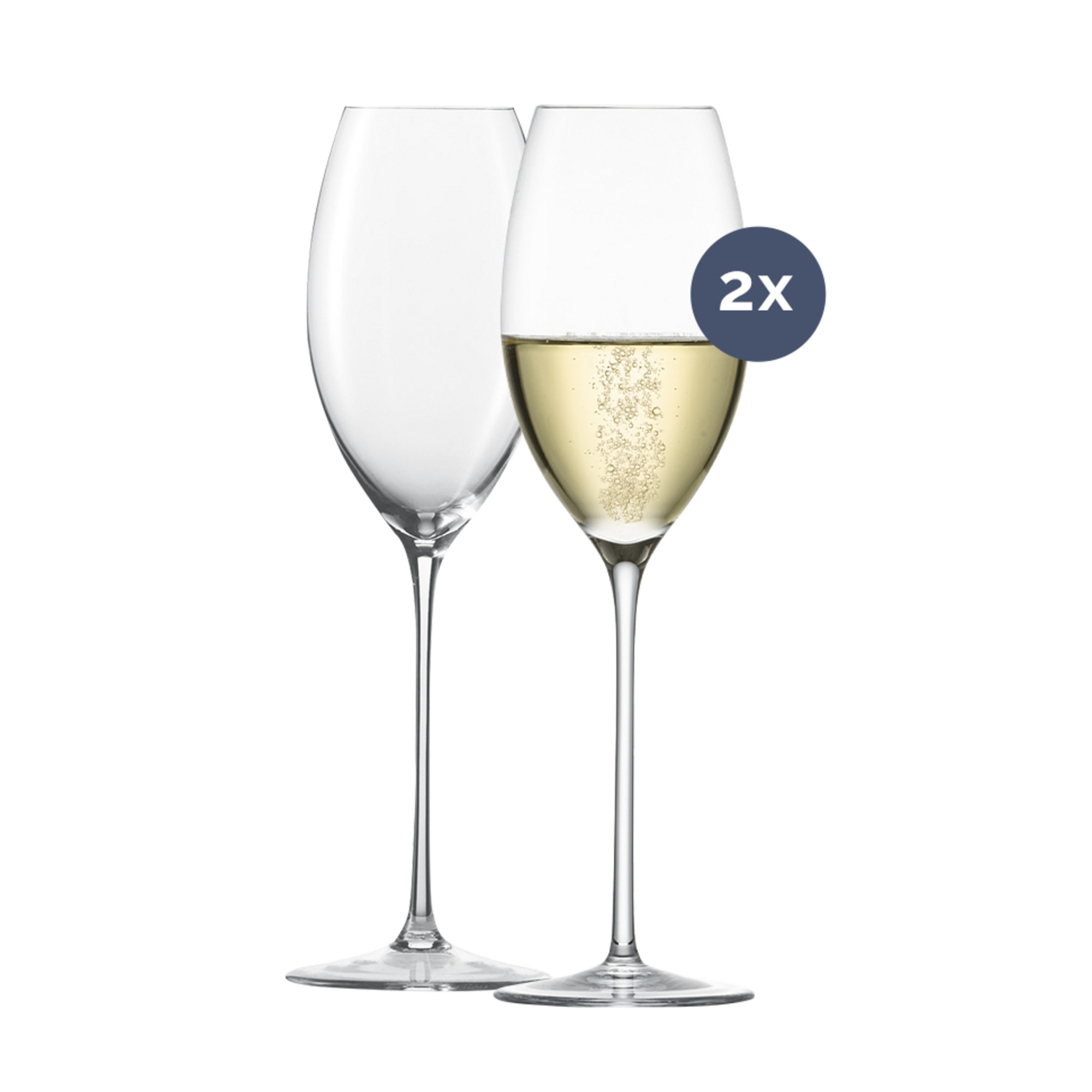 Zwiesel Champagnerglas, Enoteca Handmade, 2er Set, Accessoires